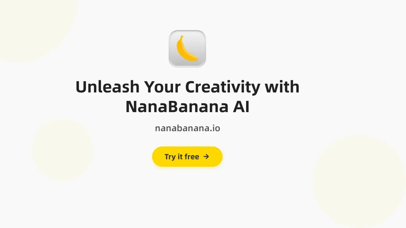 Nana Banana AI Photo Editor